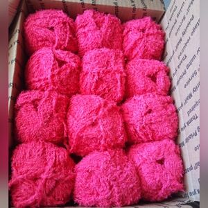 12 SKEINS PREMIER TEDDY PINK YARN